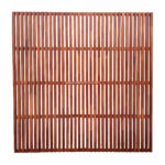 Vertical Standard Wood Screen, Natural Wood Panels Merbau / Kruing – Wood Fence