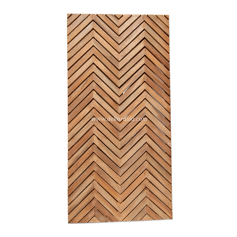 Wood Fence Wave Pattern Design – High Quality Wood Panels for Indoor Decoration