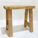 Reclaimed Rustic Stool – Wooden Stools for Home Furniture