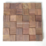 Wood Wall Cube Rosewood, Interior Wood Wall Cladding